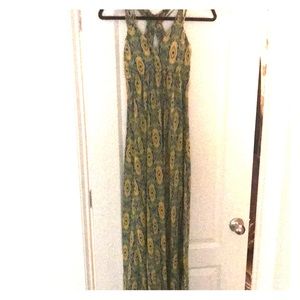 Pink Rose Maxi Dress